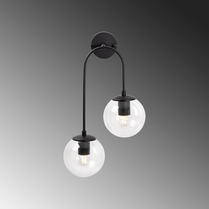 Opviq Jewel - 10570 Lámpara de pared negra